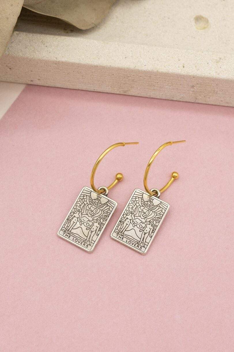 Tarot lovers earrings - Image 2