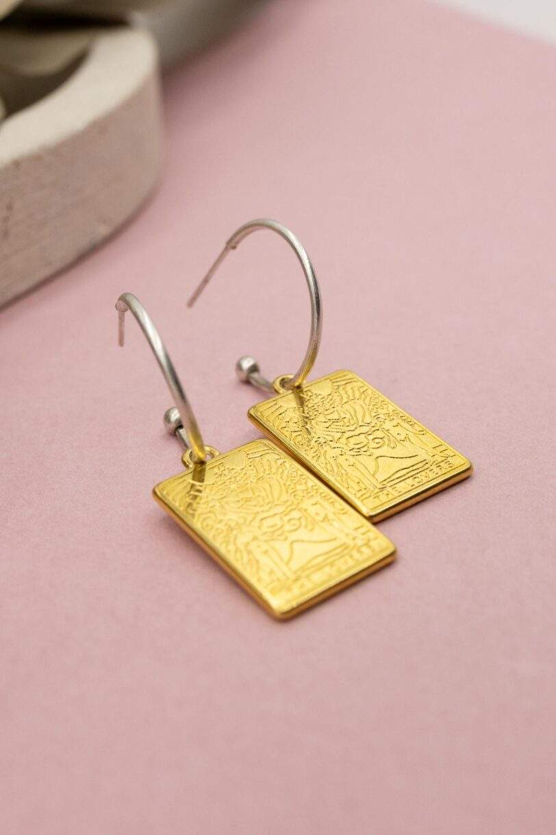 Tarot lovers earrings - Image 5