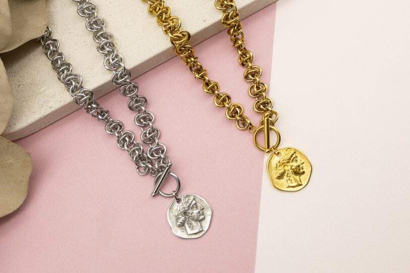 Coin necklace