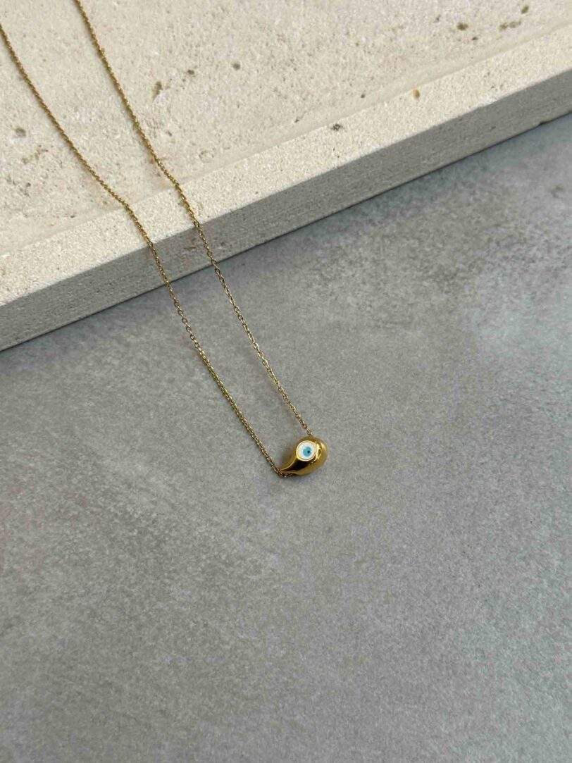 Boole eye necklace